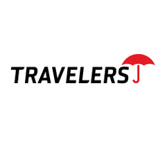 Travelers Insurance Logo.